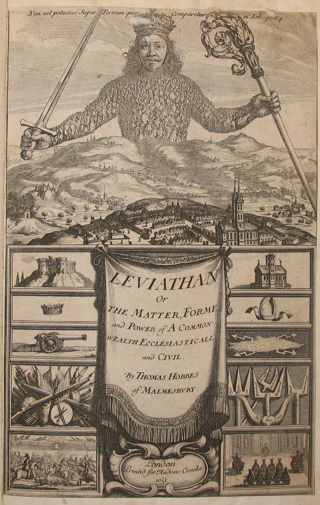 Frontispiece to the 1651 edition