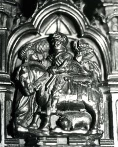 St George meets princess