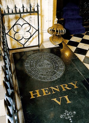 The tomb of Henry VI