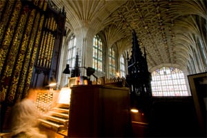Picture from the Organ Loft overlooking the Nave