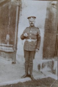 Fred Naylor in uniform